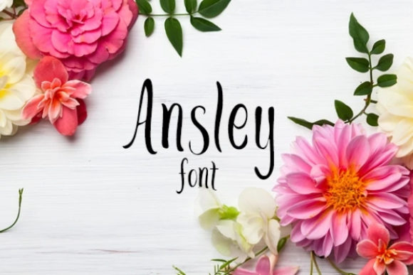 Ansley: A Handwritten Font for Creative Projects