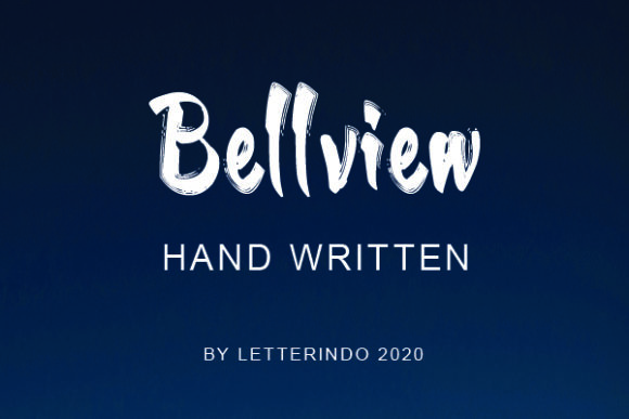 Bellview: A Handwritten Font That Elevates Editorial Design