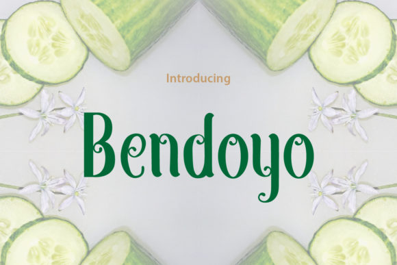 Bendoyo: A Stylish Font for Creative Projects
