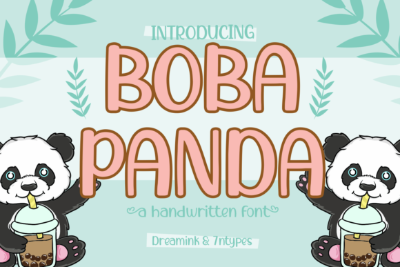 Boba Panda Font: A Whimsical Touch for Digital Branding