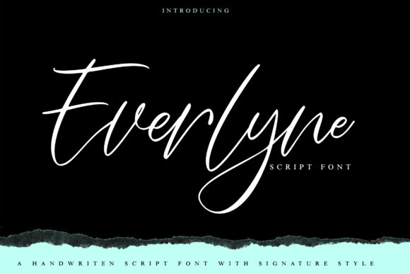 Everlyne: A Stylish Font for Business Branding