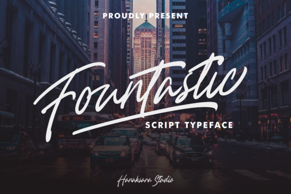Fountastic: A Handwritten Typeface for Modern Web Design