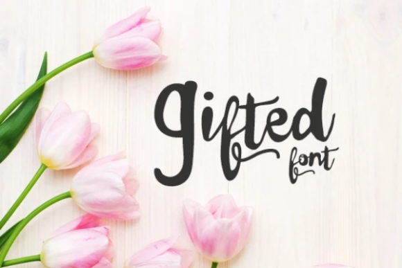 Gifted: A Sweet Handwritten Font