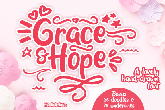 Grace Hope Font: Handwritten Elegance for Marketers