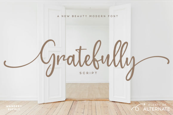 Gratefully: A Font That Speaks Clearly