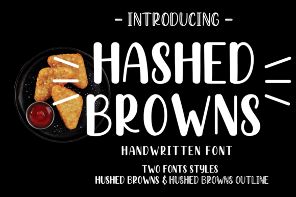 Hashed Browns: A Creative Font for Campaigns