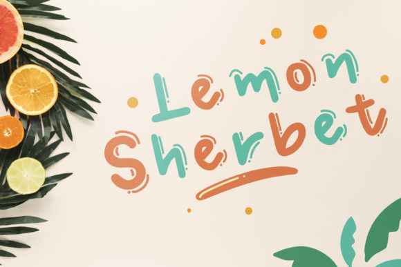 Lemon Sherbet Font Review