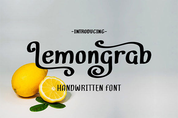 Lemongrab: A Handwritten Font for Real Content