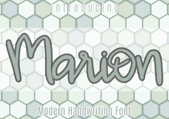 Marion Font: Handwritten Elegance for Web Design