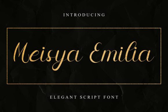 Meisya Emilia Font for Web Design