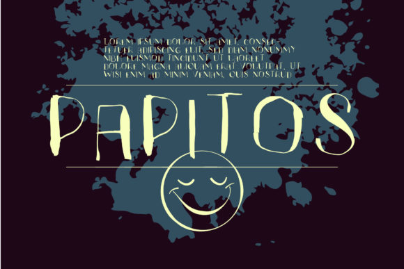 Papitos: A Handwritten Font for Editorial Design