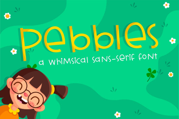 Pebbles Font: A Handwritten Touch for Your Brand