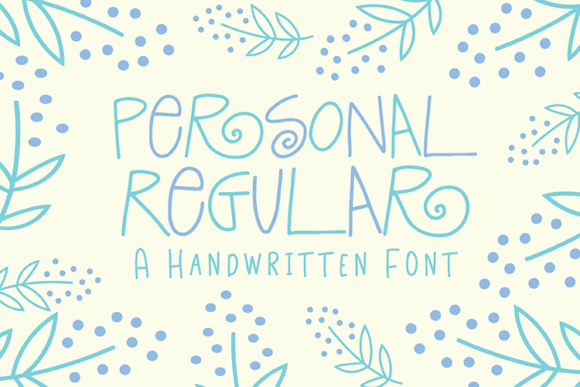 Personal Regular Font: Sweet & Stylish