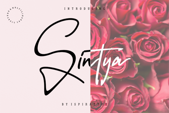 Sintya: A Handwritten Font for Modern Marketing