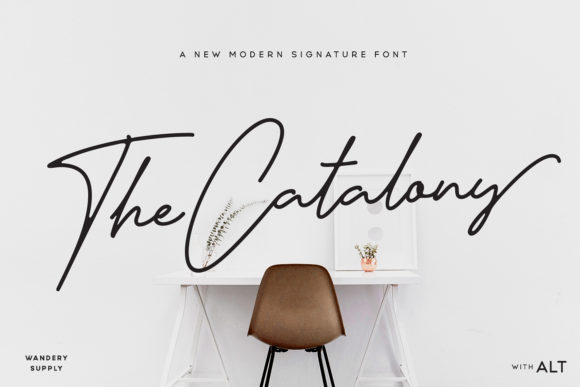 The Catalony: A Font for Real Business Magic