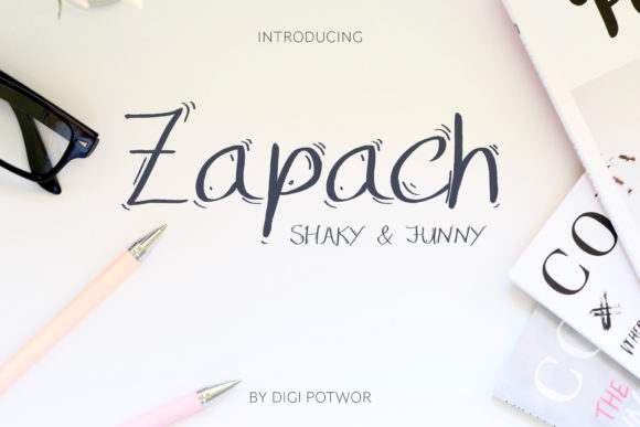 Zapach: A Handwritten Font for Business