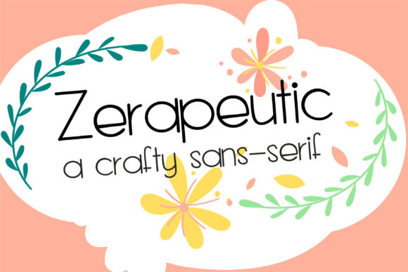 ZP Zerapeutic: A Hand-Crafted Font for Creative Branding